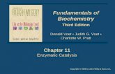 Fundamentals of Biochemistry Third Edition Fundamentals of Biochemistry Third Edition Chapter 11 Enzymatic Catalysis Chapter 11 Enzymatic Catalysis Copyright.