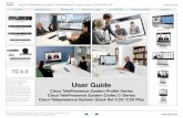 Cisco TelePresence System Profile-Series Codecs-C-Series QuickSetC20 User Guide (TC4.0)