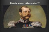 Alexander II (1855-1881) Perhaps the greatest Czar since Catherine the Great Perhaps the most liberal ruler in Russian history prior to 20th century.