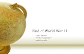 End of World War II ryan henrici michelle squiteri peter searle.