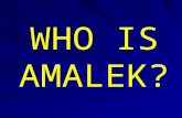 WHO IS AMALEK?. Now let us take a look at the Biblical Names of the Modern Countries in the Middle East.