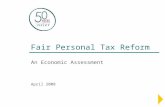 Fair Personal Tax Reform An Economic Assessment April 2008.