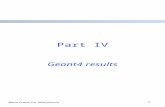 Maria Grazia Pia, INFN Genova 1 Part IV Geant4 results.