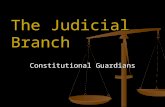 The Judicial Branch Constitutional Guardians. Introduction Today, there are 51 court systems in the US (one for each state & a separate federal system)