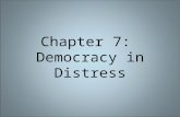Chapter 7: Democracy in Distress. Popular Political Culture partisan – partial to a specific party or purpose even though members of Congress were voting.