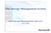 The Storage Management System Self Storage Management Software Since 1991.