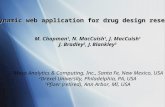 Dynamic web application for drug design research M. Chapman 1, N. MacCuish 1, J. MacCuish 1 J. Bradley 2, J. Blankley 3 1 Mesa Analytics & Computing, Inc.,