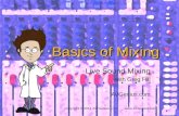 Basics of Mixing Live Sound Mixing with Greg Hill AVGenius.com Copyright © 2011 AV Genius, LLC .