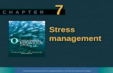 2003 McGraw-Hill Australia Pty Ltd PPTs t/a Organisational Behaviour on the Pacific Rim by McShane and Travaglione C H A P T E R 7 Stress management.