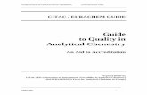 Guide to Quality in Analytical Chemistry