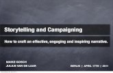 Storytelling & Kampagnen, Maike Gosch/Julius van de Laar
