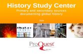 History Study Center Primary and secondary sources documenting global history 2008.