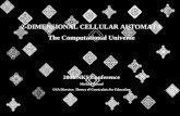 2-DIMENSIONAL CELLULAR AUTOMATA The Computational Universe 2006 NKS Conference Michael Round USA Director: Theory of Constraints for Education.