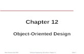 ©Ian Sommerville 2000 Software Engineering, 6th edition. Chapter 12Slide 1 Chapter 12 Object-Oriented Design.