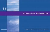 34 Financial Economics McGraw-Hill/Irwin Copyright © 2012 by The McGraw-Hill Companies, Inc. All rights reserved.