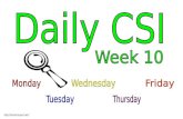 Http://sciencespot.net/. CSI Challenge #10 Word Scramble 6 th Grade Forensic Science Week 10 - Monday.