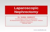 Www.medindia.net Laparoscopic Nephrectomy Dr. SUNIL SHROFF Prof.Urology & Renal Transplantation Sri Ramachandra Medical College & Research Institute (
