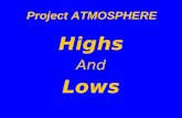 Project ATMOSPHERE Highs And Lows. High Low.