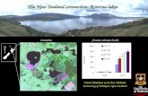 N The New Zealand connection: Rotorua lakes David Hamilton and Chris McBride University of Waikato, New Zealand Location Stream nitrate levels.