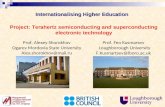 Internationalising Higher Education Prof. Alexey Shorokhov Ogarev Mordovia State University Alex.shorokhov@mail.ru Project: Terahertz semiconducting and.