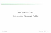 March 2007Pommerenke, Zhang 1 EMC Consortium University Missouri Rolla.