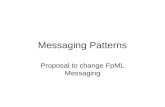 Messaging Patterns Proposal to change FpML Messaging.