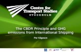 The CBDR Principle and GHG emissions from International Shipping Per Kågeson.