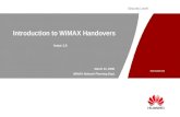 Introduction to WiMAX Handovers 20070521 a 1_0