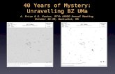 40 Years of Mystery: Unravelling BZ UMa A. Price & G. Foster, 97th AAVSO Annual Meeting October 16-19, Nantucket, MA.