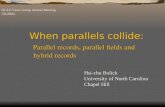 When parallels collide: Parallel records, parallel fields and hybrid records OCLC Users Group Annual Meeting 3/6/2004 Hsi-chu Bolick University of North.