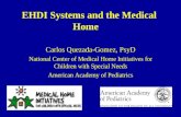 EHDI Systems and the Medical Home Carlos Quezada-Gomez, PsyD National Center of Medical Home Initiatives for Children with Special Needs American Academy.