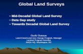 –Mid-Decadal Global Land Survey –Data Gap study –Towards Decadal Global Land Survey Garik Gutman Land-Cover/Land Use Change Program, Manager Landsat Program.
