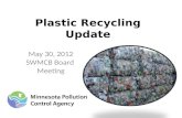 Plastic Recycling Update May 30, 2012 SWMCB Board Meeting.