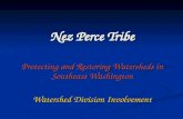 Nez Perce Tribe Protecting and Restoring Watersheds in Southeast Washington Watershed Division Involvement This presentation will probably involve audience.