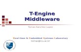 T-Engine Middleware Tomas Sanchez Lopez Real-time & Embedded Systems Laboratory tomas@icu.ac.kr.