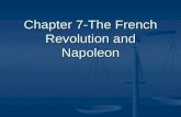 Chapter 7-The French Revolution and Napoleon. France.