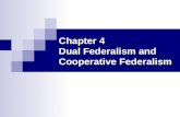 Chapter 4 Dual Federalism and Cooperative Federalism.