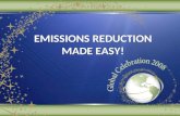 EMISSIONS REDUCTION MADE EASY! EMISSIONS REDUCTION MADE EASY!