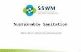Sustainable Sanitation 1 Marco Bruni, seecon international gmbh