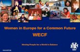 Women in Europe for a Common Future WECF Moving People for a World in Balance .