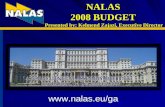 NALAS 2008 BUDGET Presented by: Kelmend Zajazi, Executive Director .