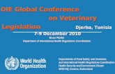 Presentation of WHO: OIE Global Conference on Veterinary Legislation | February 21, 2014 1 |1 | OIE Global Conference on Veterinary Legislation Djerba,