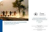 Weather Risk Management Facility Agricultural Risk Transfer Mechanisms and Needs for Weather and Climate Services WMO EAG-FRT I 13- 14 December Geneva.