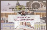 Module N° 4ICAO State Safety Programme (SSP) Implementation Course 1 Module N° 4 – ICAO SSP framework Revision N° 5ICAO State Safety Programme (SSP) Implementation.