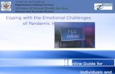 Coping with the Emotional Challenges of Pandemic Influenza An Online Guide for Individuals and Families.