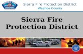 Sierra Fire Protection District Washoe County Sierra Fire Protection District.