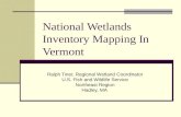 National Wetlands Inventory Mapping In Vermont Ralph Tiner, Regional Wetland Coordinator U.S. Fish and Wildlife Service Northeast Region Hadley, MA.