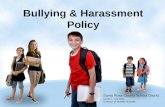 Bullying & Harassment Policy Santa Rosa County School District Conni L. Carnley: Director of Middle Schools.
