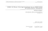 DB2 SAP Compression