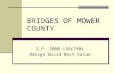 BRIDGES OF MOWER COUNTY S.P. 5080-156(I90) Design-Build Best-Value.